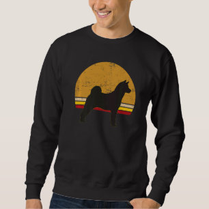 Moletom Retro 13 do Akita Inu Japonês