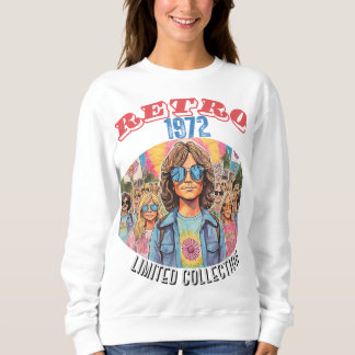 MOLETOM RETRO 1972 - REVIVÊNCIA RETRO (RECOLHA LIMITADA)