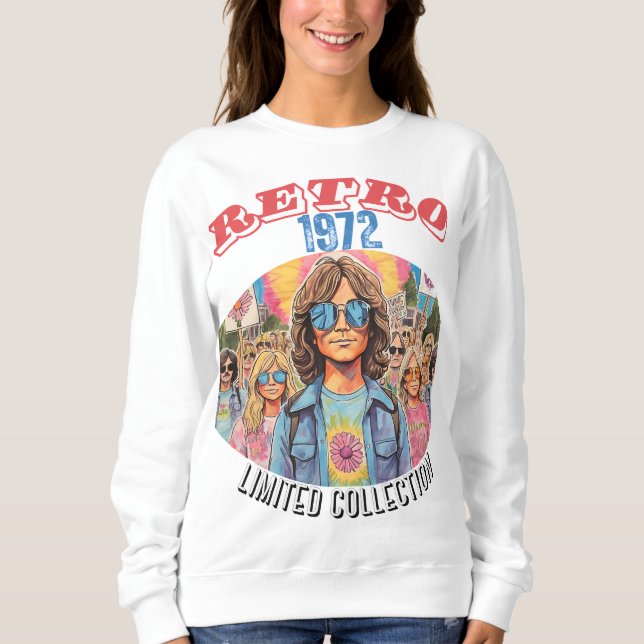 MOLETOM RETRO 1972 - REVIVÊNCIA RETRO (RECOLHA LIMITADA) (Frente)
