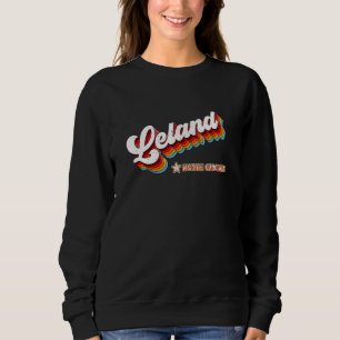 Moletom Retro 80s Leland North Carolina Nc