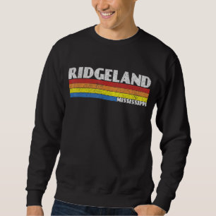 Moletom Retro 80s Mississippi MS Souvenir Ridgeland