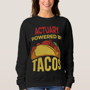Moletom Retro Actuário Engraçado Com Tacos   Taco Lover