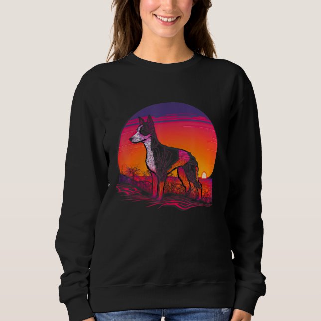 Moletom Retro Aesthetic Fox Terrier Dog_2 (Frente)