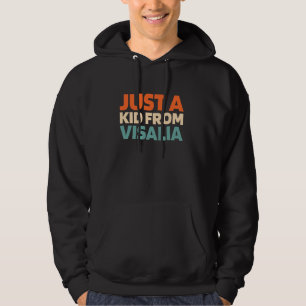 Moletom Retro Apenas Um Garoto Da Califórnia, Visalia Amer