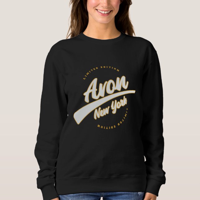 Moletom Retro Athletic Avon NY Apparel (Frente)