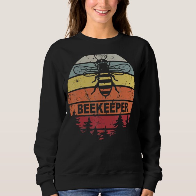 Moletom Retro Beekeeper Vintage Abelhas de Mel (Frente)