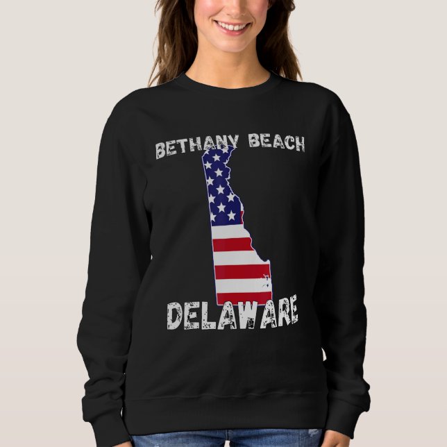 Moletom Retro Bethany Beach Delaware Roupa_2 (Frente)