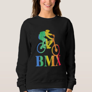 Moletom Retro BMX MTB acrobacias Bicicletas de bicicleta V