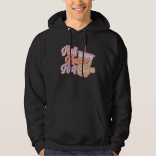 Moletom Retro Boho Metade Humano Metade Café Vintage Café