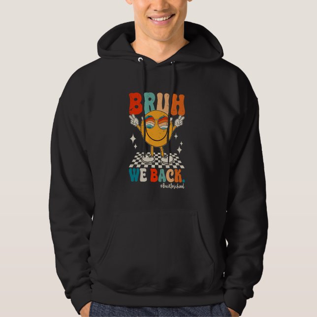 Moletom Retro Bruh Funny Dizendo Memória De Volta Para O G (Frente)