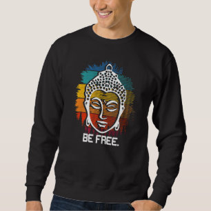 Moletom Retro Buddha Vintage Meditação Budismo Premium