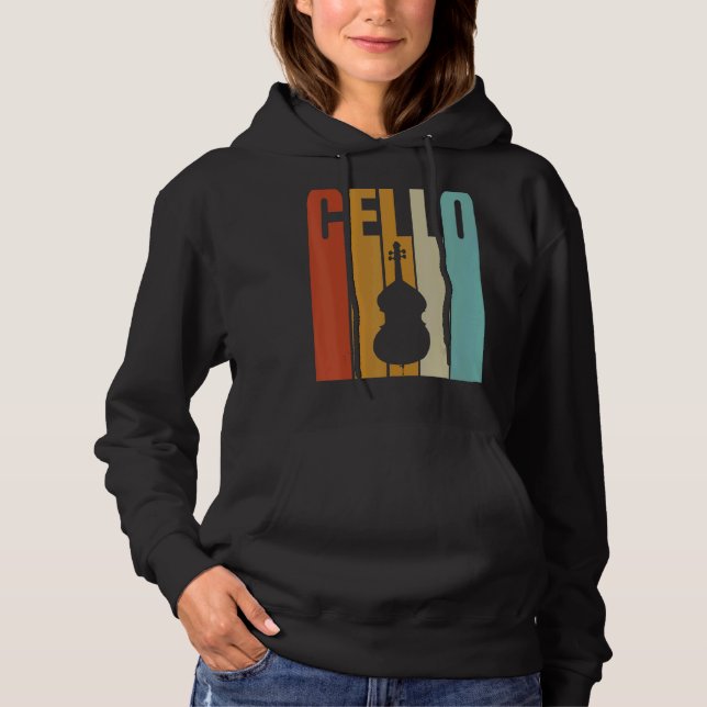 Moletom Retro Cello Legal Cello Player (Frente)