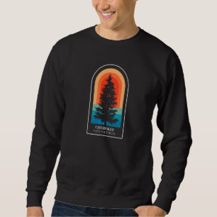 Moletom Retro Cherokee National Forest Tennessee caminhand