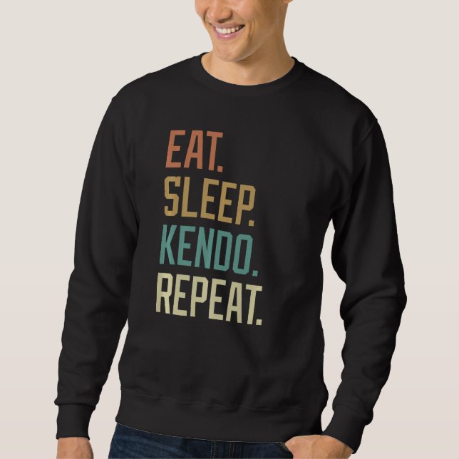 Moletom Retro Coma Sono Kendo Repetir Vintage (Frente)