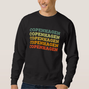 Moletom Retro Copenhagen Denmark Vintage Traveler