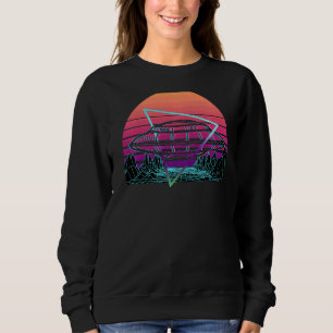 Moletom Retro de Alienígena Ufo