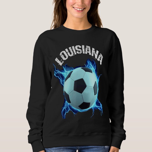 Moletom Retro de Futebol da Louisiana (Frente)