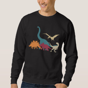 Moletom Retro Dinossauros T-rex Boys Dino Fan