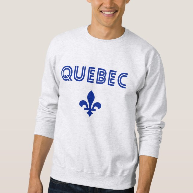 Moletom Retro do Quebec (Frente)