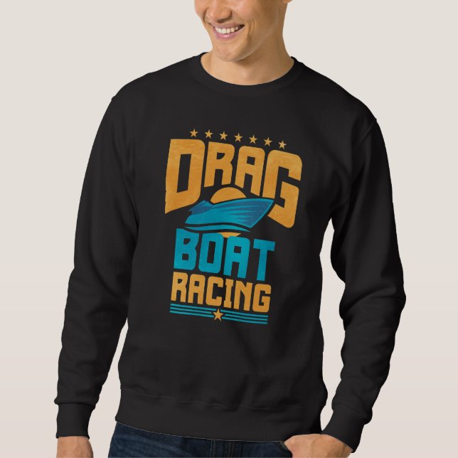 Moletom Retro Drag Boat Racing (Frente)