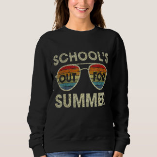 Moletom Retro Escolas Fora Para O Verão