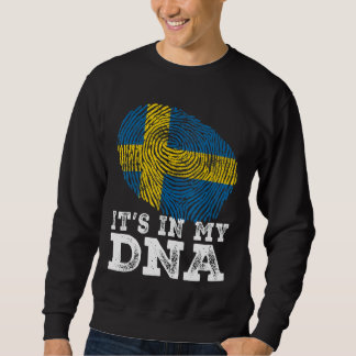 Moletom Retro Está em Minha Suecia do Dna Sinalizador Impr