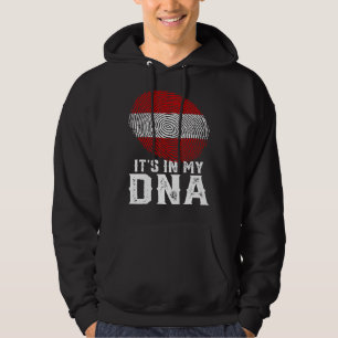 Moletom Retro Está no meu sinalizador Dna Fingerprint Aust