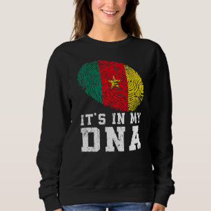 Moletom Retro Está no Patriótico da Bandeira do Meu Dna Ca