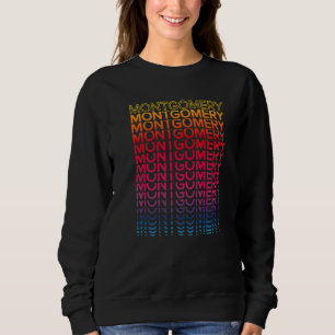 Moletom Retro Eua Colorful City Nostalgic Montgomery