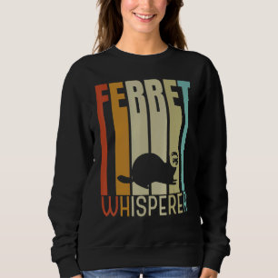 Moletom Retro Ferret Whisperer Vintage Ferret