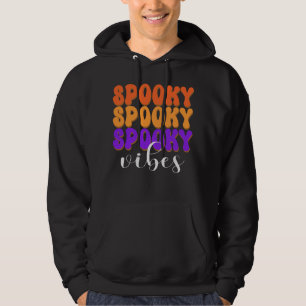 Moletom Retro Groovy Spooky Vibes Halloween