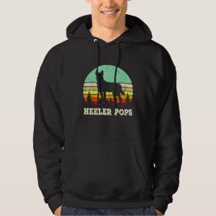 Moletom Retro Heeler Pop de porco Pai australiano