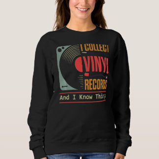 Moletom Retro I Collect Vinyl Records Vintage Record Playe
