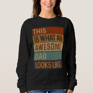 Moletom Retro Isto é o que um Pai feliz do pai