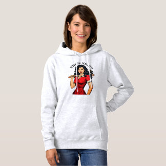 Moletom Retro Killer Housewife “Who’s Next?” Hoodie