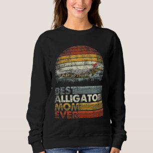 Moletom Retro Melhor Alligador Mamãe Nunca Animais