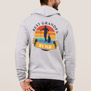 Moletom Retro Melhor Avô Por Par Personalizado Golfer