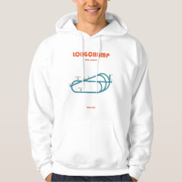 Moletom Retro Minimalist Longchamp Racecourse Line Art Pri