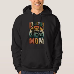 Moletom Retro Monster Truck Mãe Mamãe Era Moça Engraçada