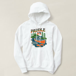 Moletom Retro Paddle Na Canoa Adventure DesT-Shirt