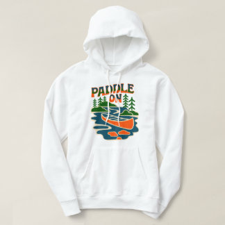 Moletom Retro Paddle Na Canoa Adventure DesT-Shirt