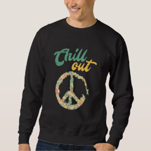 Moletom Retro Peace Sign Fill Out