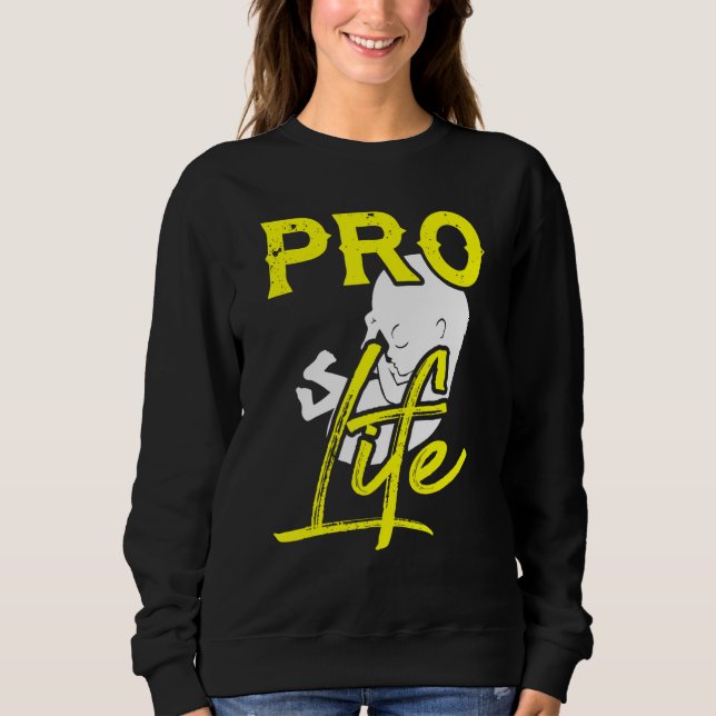 Moletom Retro Pro Life Generation Anti Abortion Catholic C (Frente)