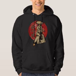 Moletom Retro Samurai Warrior with Katana - Japanese