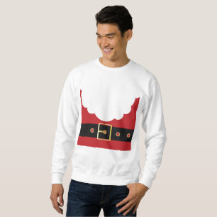 Moletom retro santa claus mens sweatshirt