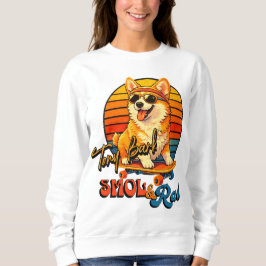 Moletom Retro Skate Corgi – Tony Bark™ – Smol & Rad 