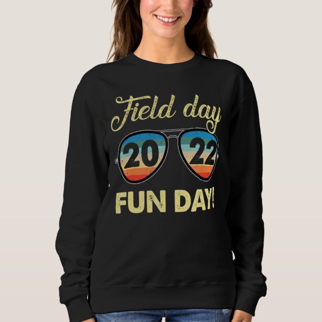 Moletom Retro Sunglass Field Day 2022 Professor Student Su (Frente)