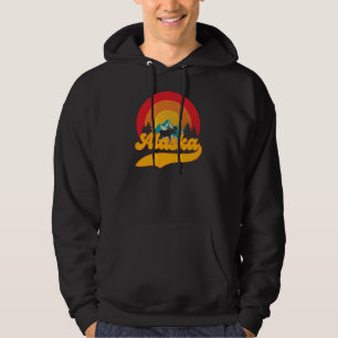 Moletom Retro Sunset Alaska Juneau Moose 0Montanhas Selvag