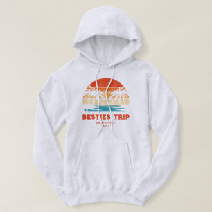Moletom Retro sunset Besties Girls trip Correspondente