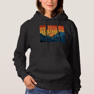 Moletom Retro Sunset Landscape Hiking Adventure Explorar